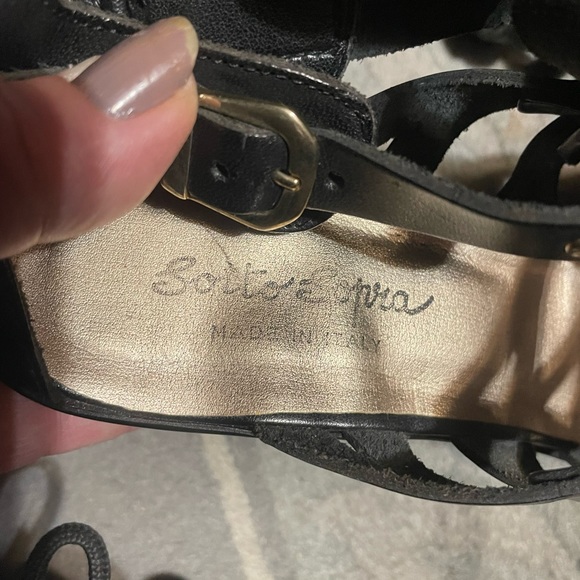 New Sotto Sopra Italian leather gladiator sandals - Picture 6 of 9